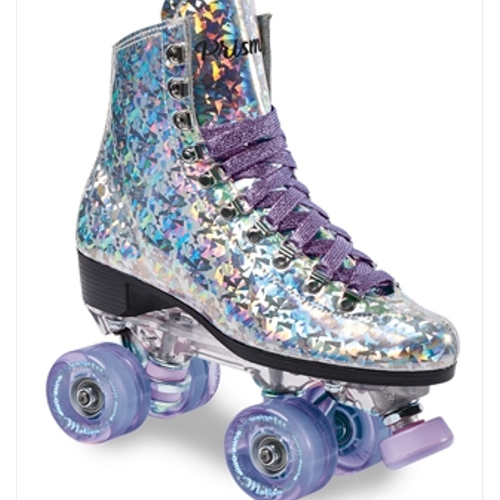 Brand New Sure-Grip Prism Roller Skates with Purple Accents
